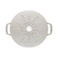 Staub French Oven Snowflake 24cm White Truffle