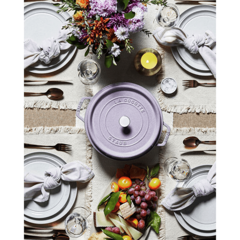 Staub Round Cocotte 20cm Blossom