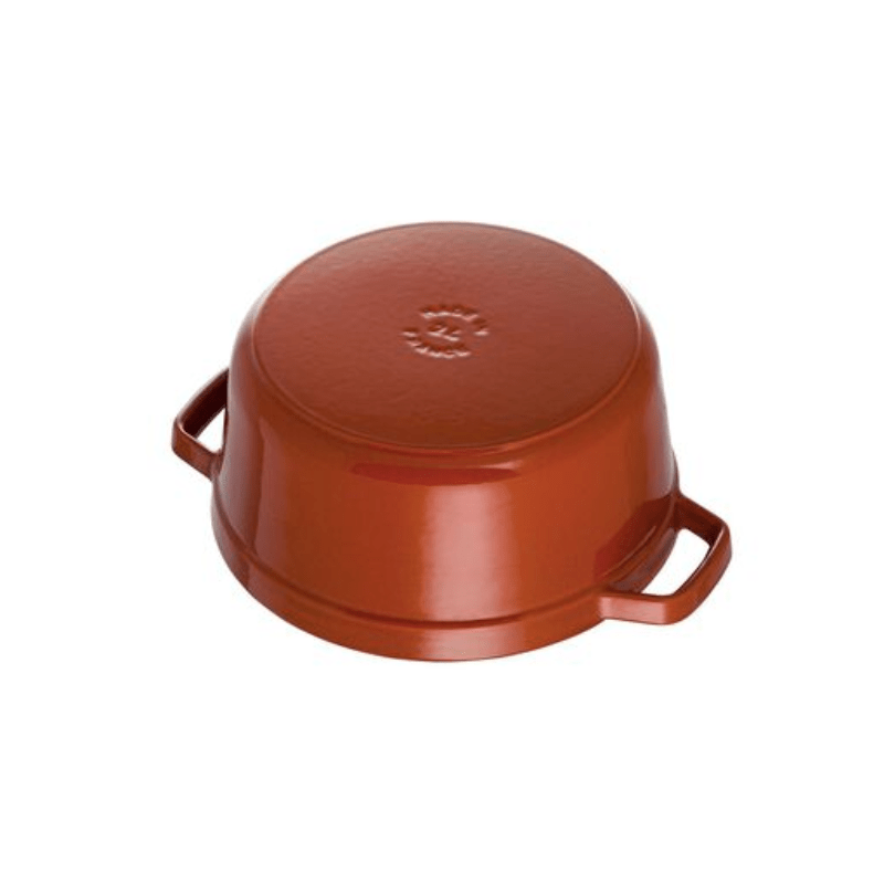 Staub Round Cocotte 20cm Cinnamon