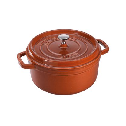 Staub Round Cocotte 24cm Cinnamon