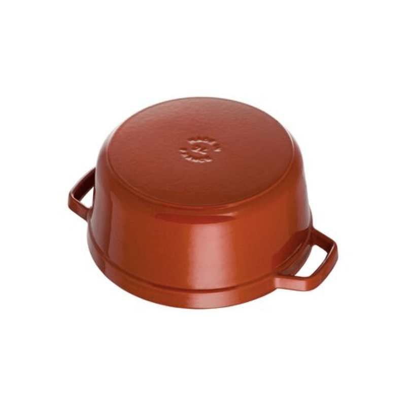 Staub Round Cocotte 24cm Cinnamon