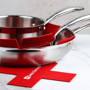 Swiss Diamond Felt Pan Protectors Set of 5