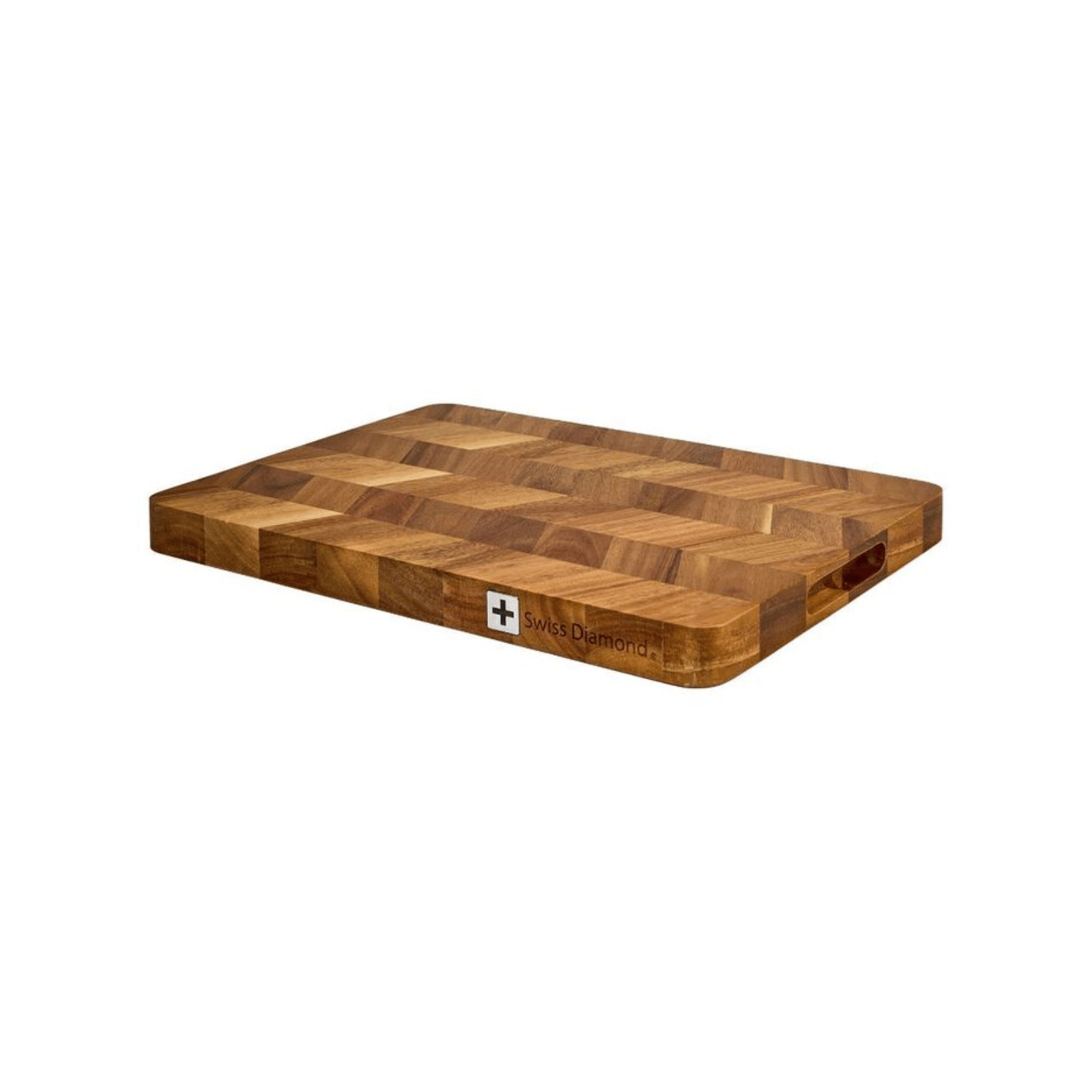 Swiss Diamond Herringbone Cutting Board Long Grain 40cm x 30cm