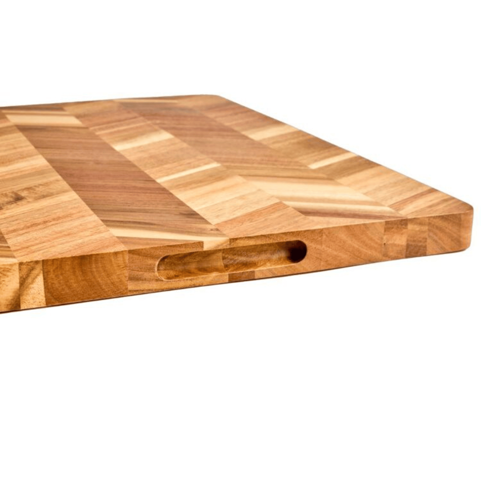 Swiss Diamond Herringbone Cutting Board Long Grain 50cm x 38cm
