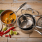Swiss Diamond Premium Steel Induction Saucepan Set 3-Piece