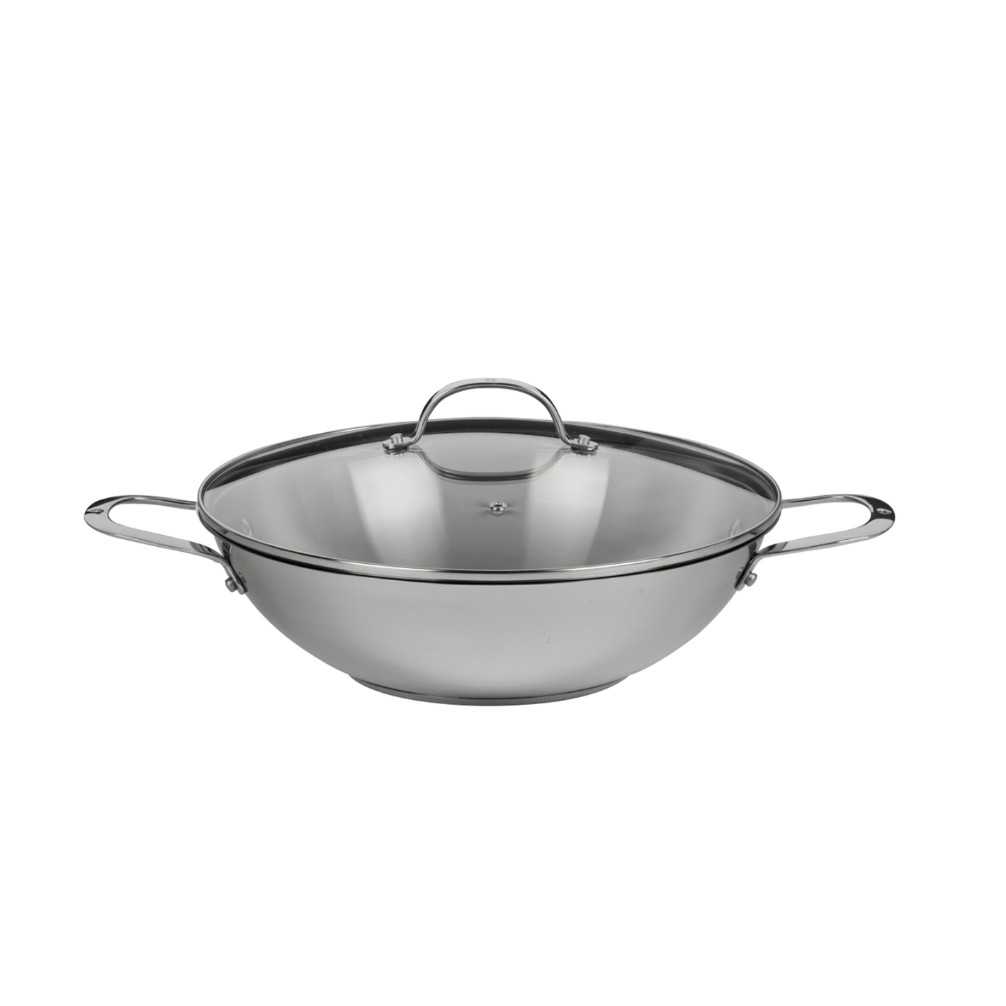 Swiss Diamond Premium Steel Induction Wok & Lid 32cm