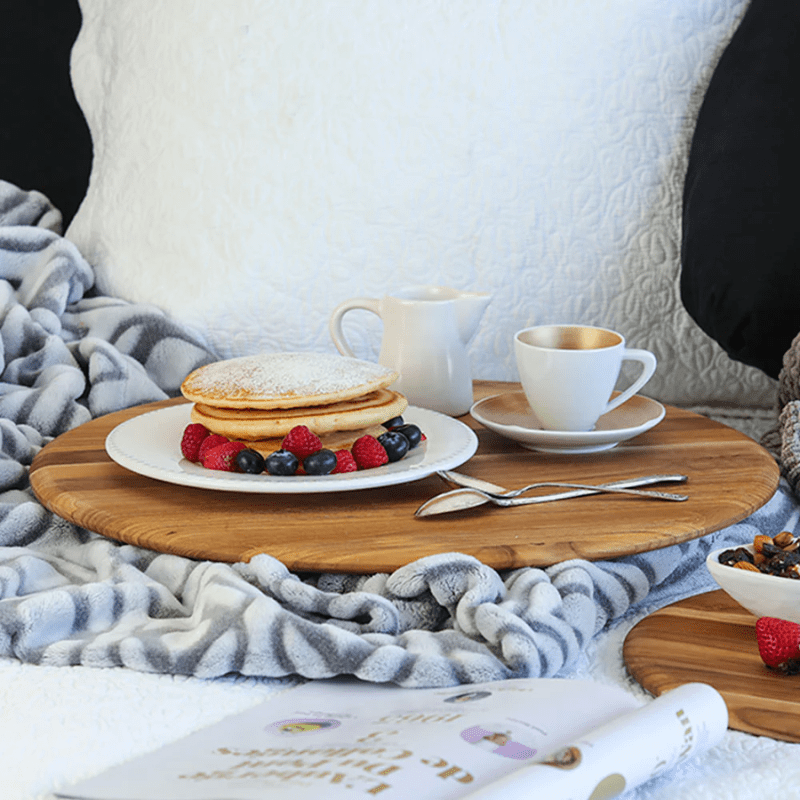 TEAKHAUS Elegant Collection Round Board 46cm