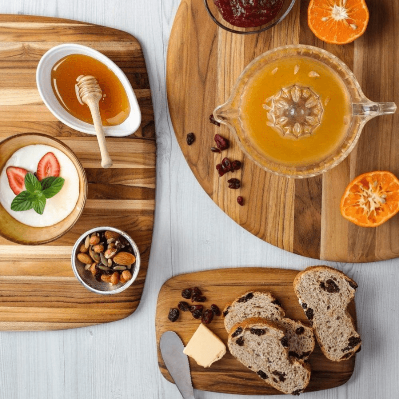 TEAKHAUS Elegant Rectangle Chopping Board 36cm x 24cm