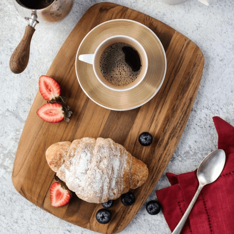 TEAKHAUS Elegant Rectangle Chopping Board 41cm x 28cm