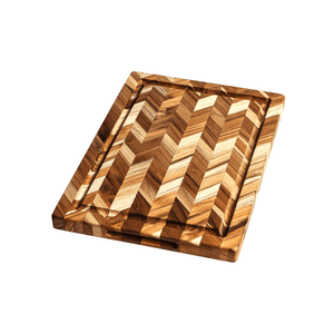 TEAKHAUS Herringbone Chopping Board 36cm x 26cm