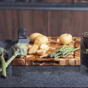 TEAKHAUS Herringbone Chopping Board 46cm x 26cm