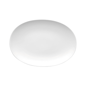 Thomas Medaillon Oval Platter 33cm White