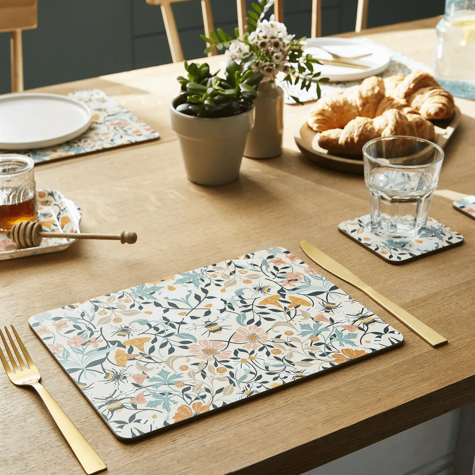 Ulster Weavers Coasters Bee Bloom 4-Pack