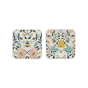 Ulster Weavers Coasters Bee Bloom 4-Pack