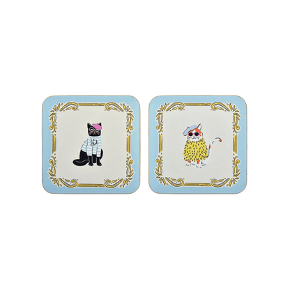 Ulster Weavers Coasters Cool Cats 4-Pack