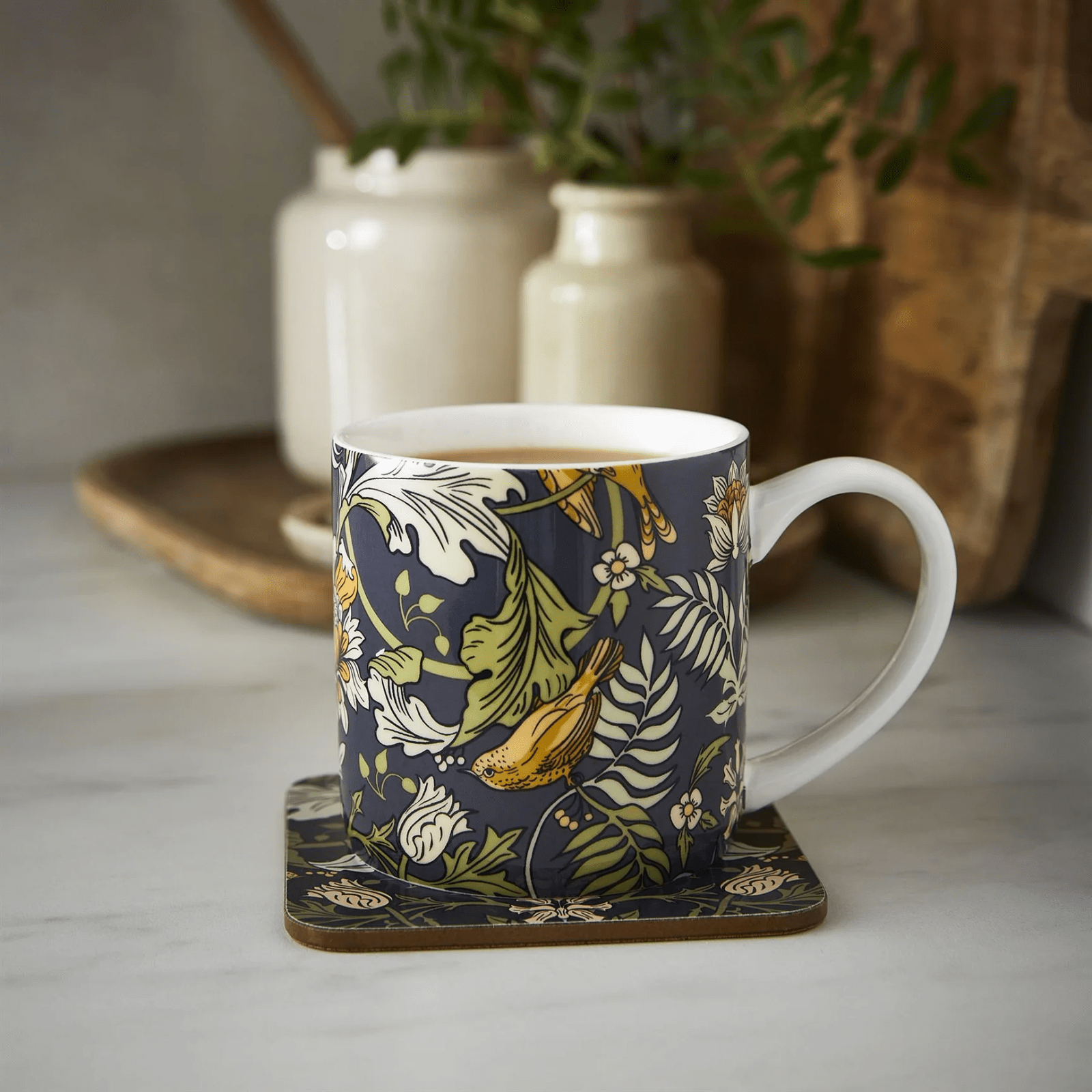 Ulster Weavers Coasters Finch & Flower 4-Pack