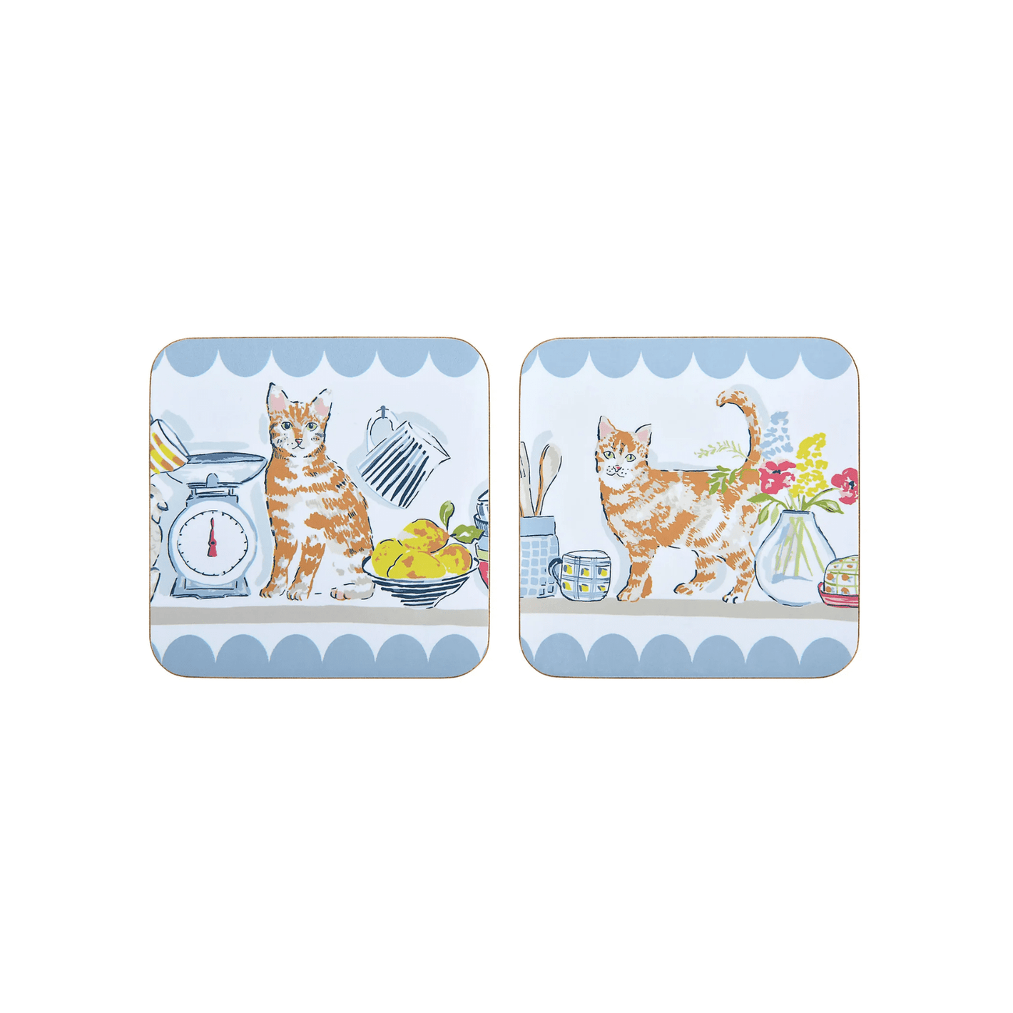 Ulster Weavers Coasters Pantry Cats 4-Pack