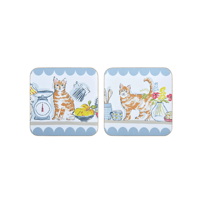 Ulster Weavers Coasters Pantry Cats 4-Pack
