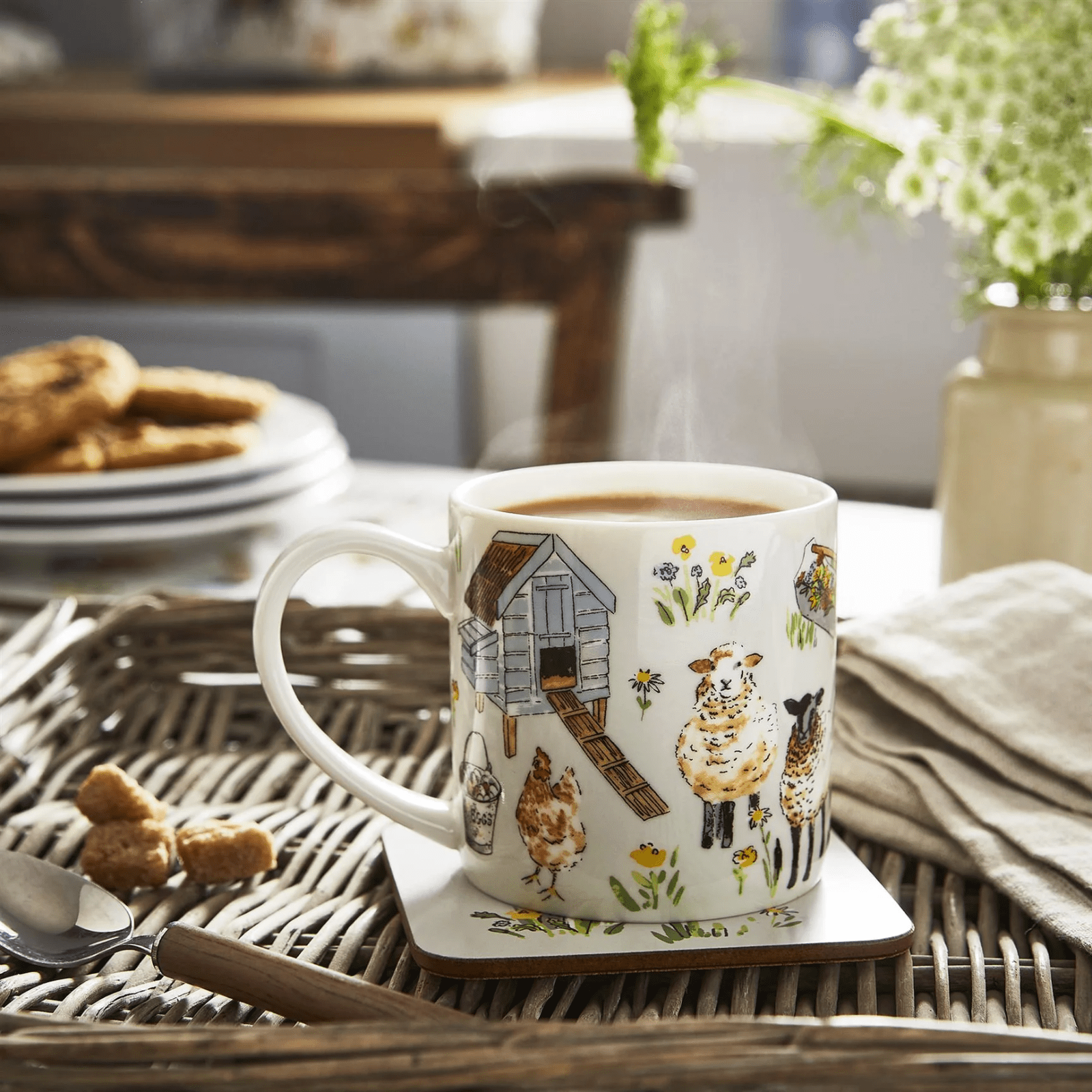 Ulster Weavers Coasters Portman Farm 4-Pack