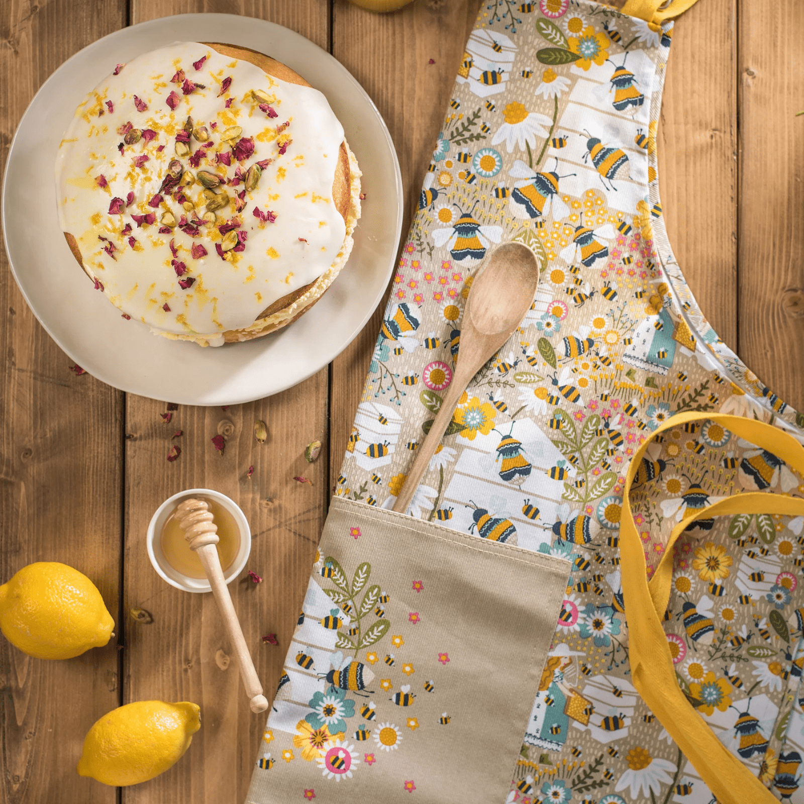 Ulster Weavers Cotton Apron Bee Keeper
