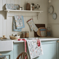 Ulster Weavers Cotton Apron Boho Floral