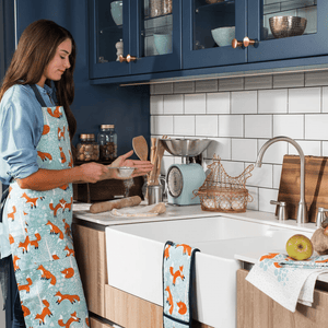 Ulster Weavers Cotton Apron Foraging Fox