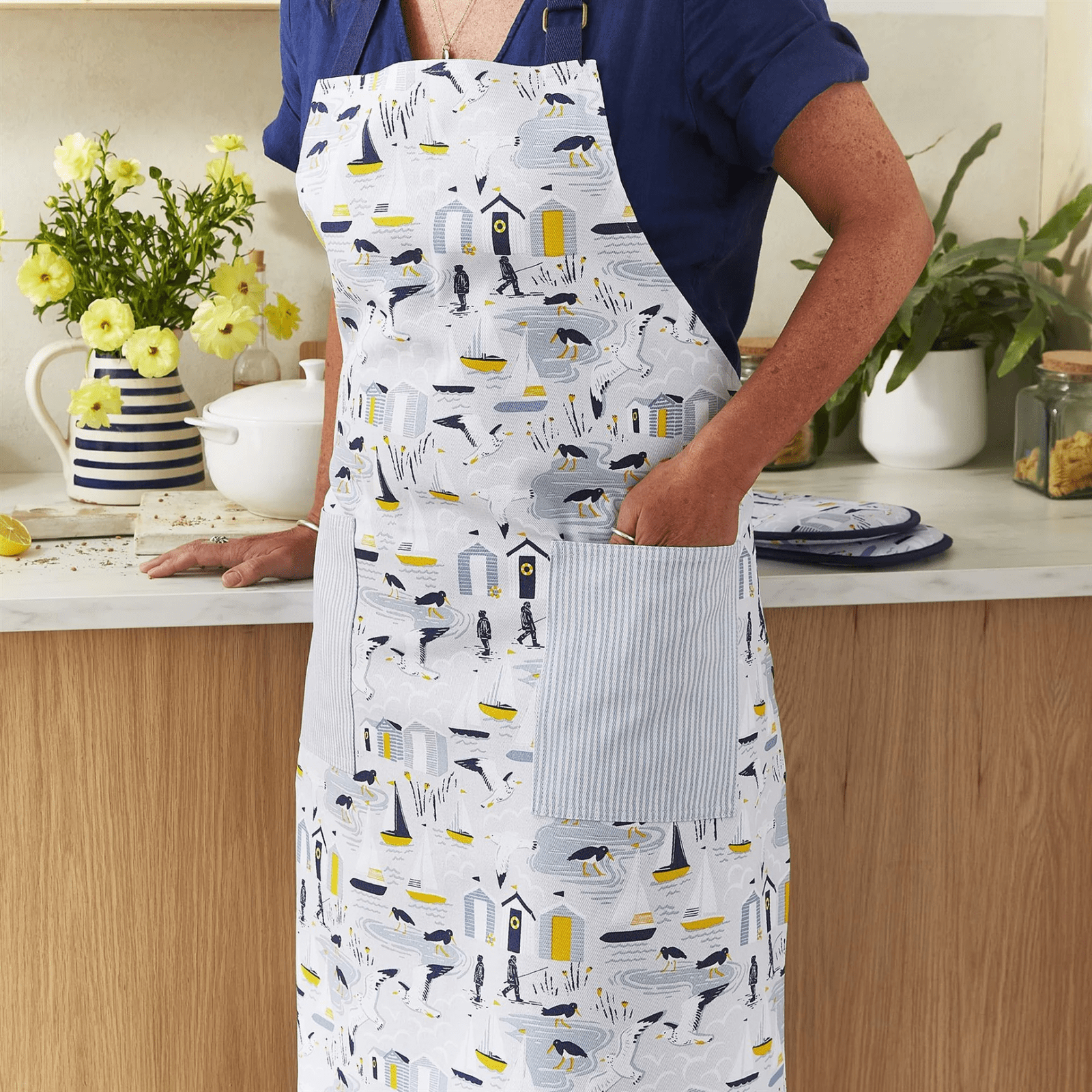 Ulster Weavers Cotton Apron Seashore