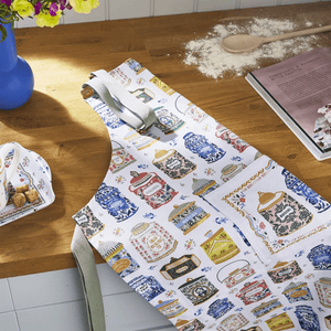 Ulster Weavers Cotton Apron Tea Tins