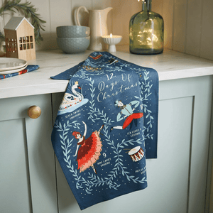 Ulster Weavers Cotton Tea Towel 12 Days of Christmas