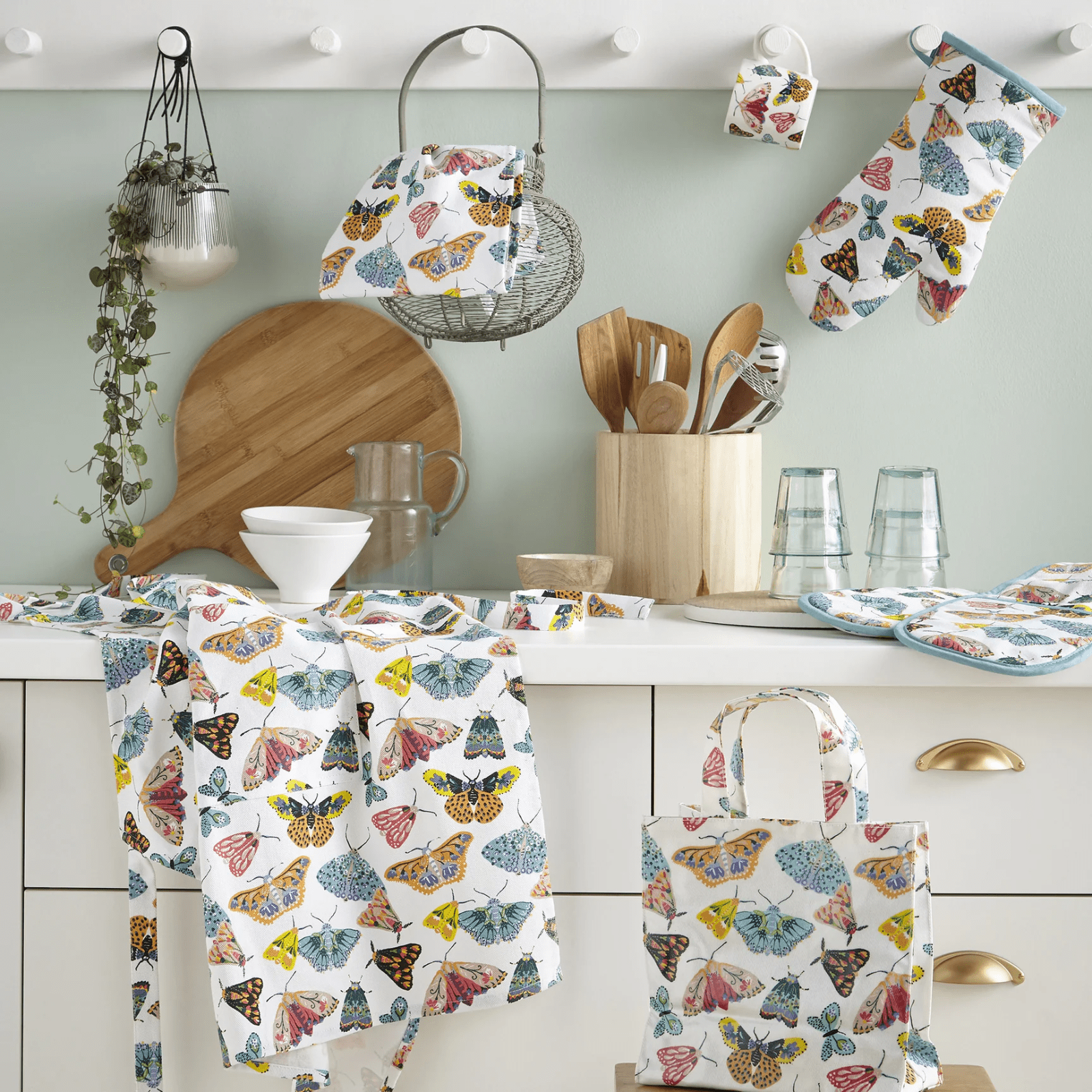Ulster Weavers Cotton Tea Towel Butterfly House