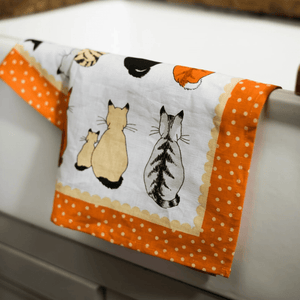 Ulster Weavers Cotton Tea Towel Cats in Waiting