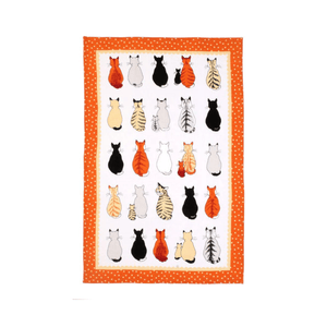 Ulster Weavers Cotton Tea Towel Cats in Waiting