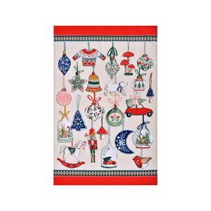 Ulster Weavers Cotton Tea Towel Christmas Ornaments