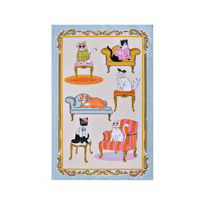 Ulster Weavers Cotton Tea Towel Cool Cats
