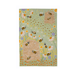 Ulster Weavers Cotton Tea Towel Daisy Bees