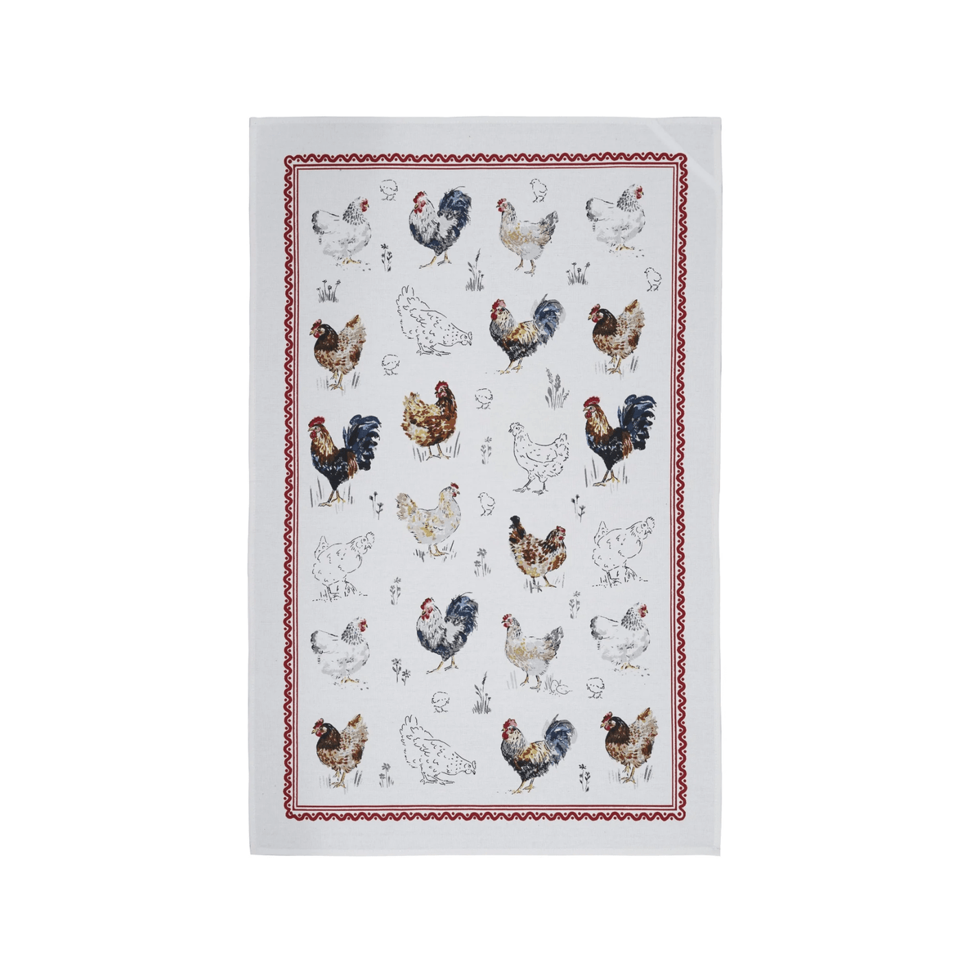 Ulster Weavers Cotton Tea Towel Farm Birds