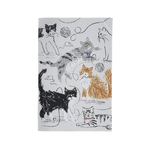 Ulster Weavers Cotton Tea Towel Feline Friends