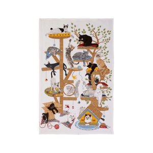 Ulster Weavers Cotton Tea Towel Moggie Mayhem