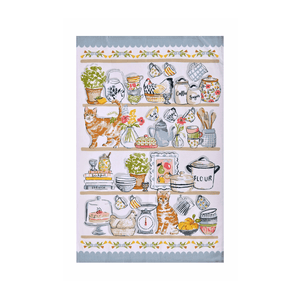Ulster Weavers Cotton Tea Towel Pantry Cats