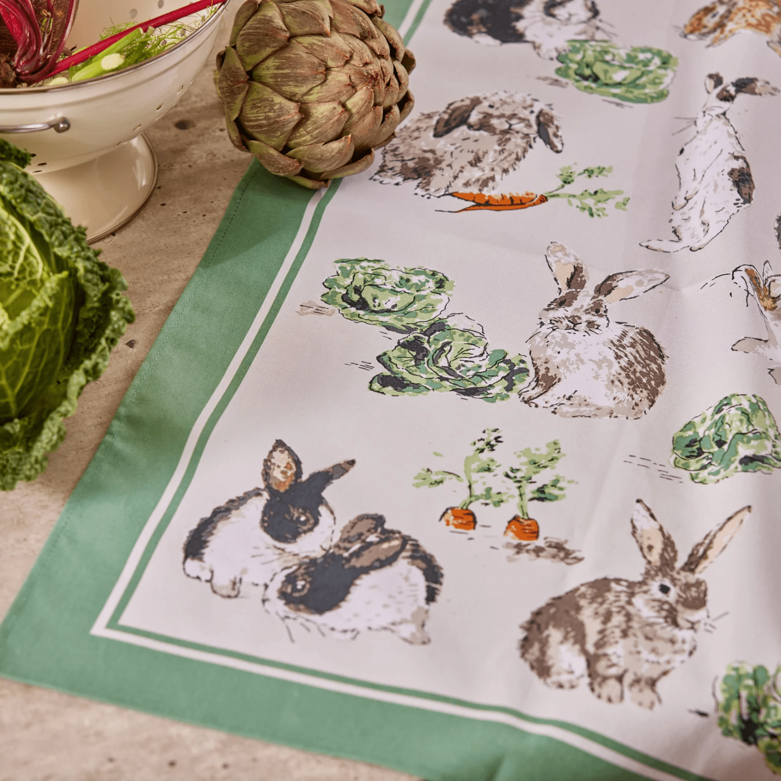 Ulster Weavers Cotton Tea Towel Rabbit Patch