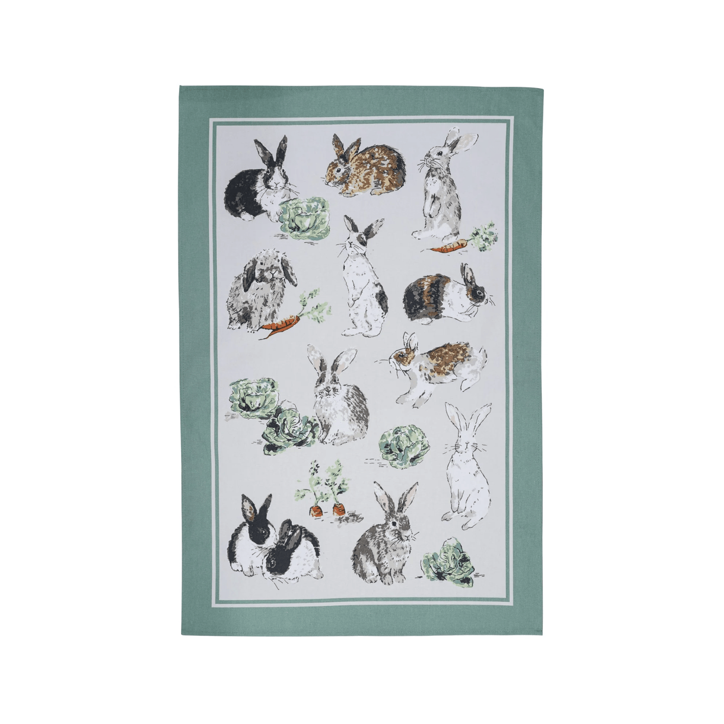 Ulster Weavers Cotton Tea Towel Rabbit Patch