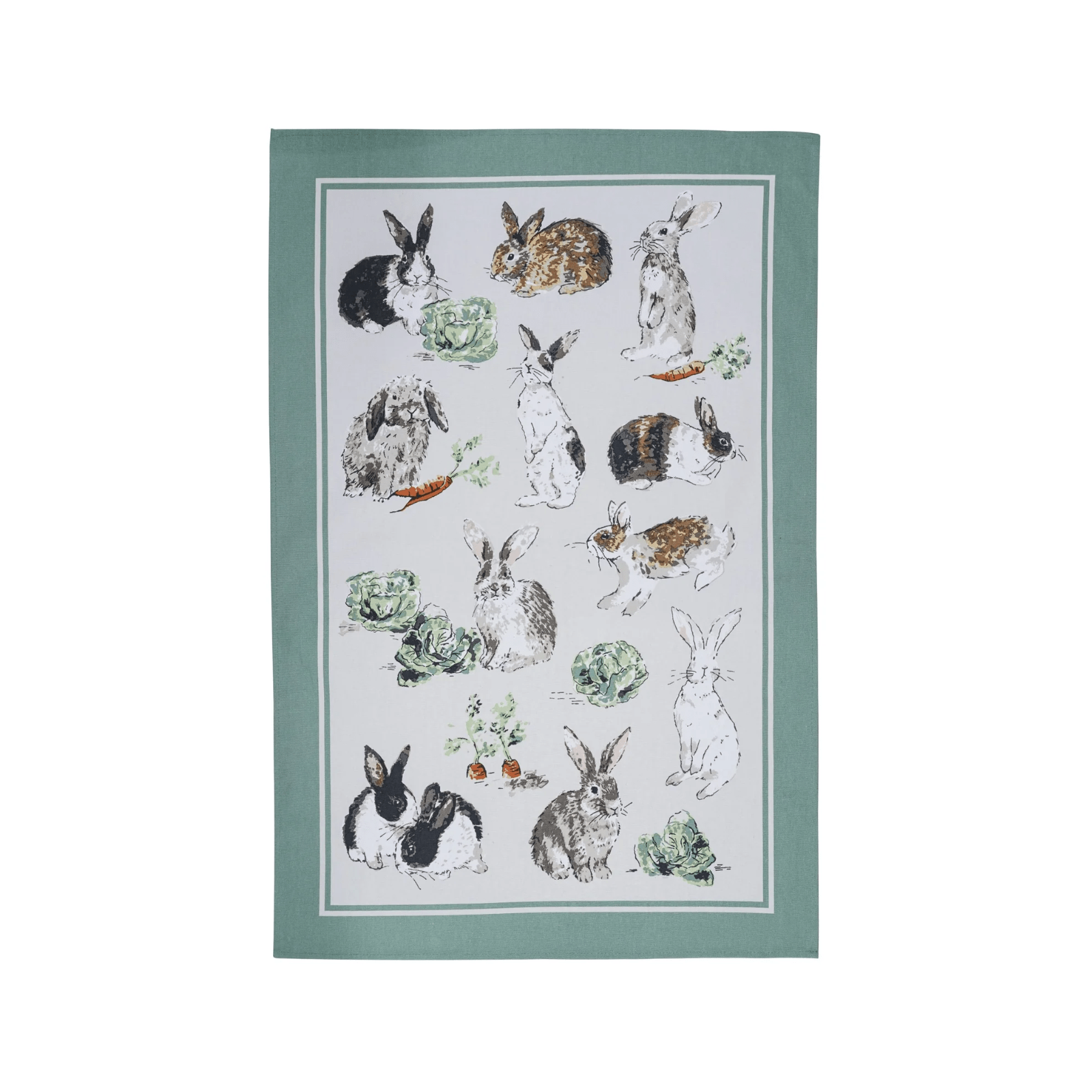 Ulster Weavers Cotton Tea Towel Rabbit Patch