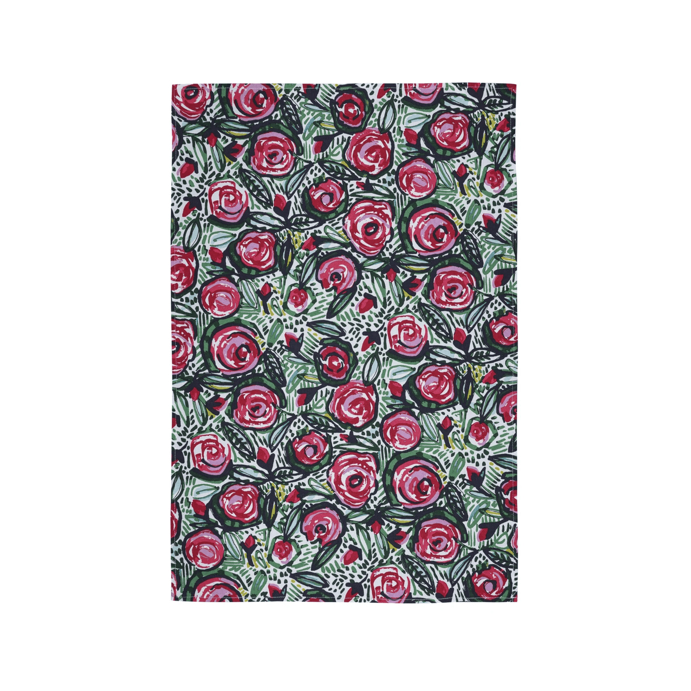 Ulster Weavers Cotton Tea Towel Rose Garden