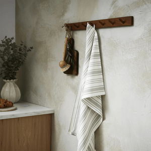 Ulster Weavers Cotton Tea Towel Sage Stripe