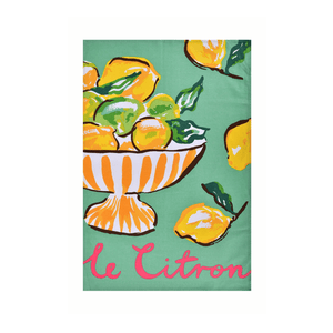 Ulster Weavers Cotton Tea Towel Summer Fruits Citron
