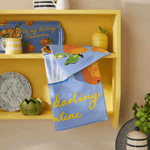 Ulster Weavers Cotton Tea Towel Summer Fruits Clementine