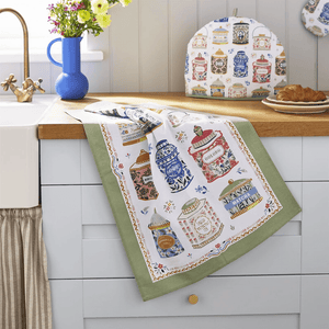 Ulster Weavers Cotton Tea Towel Tea Tins