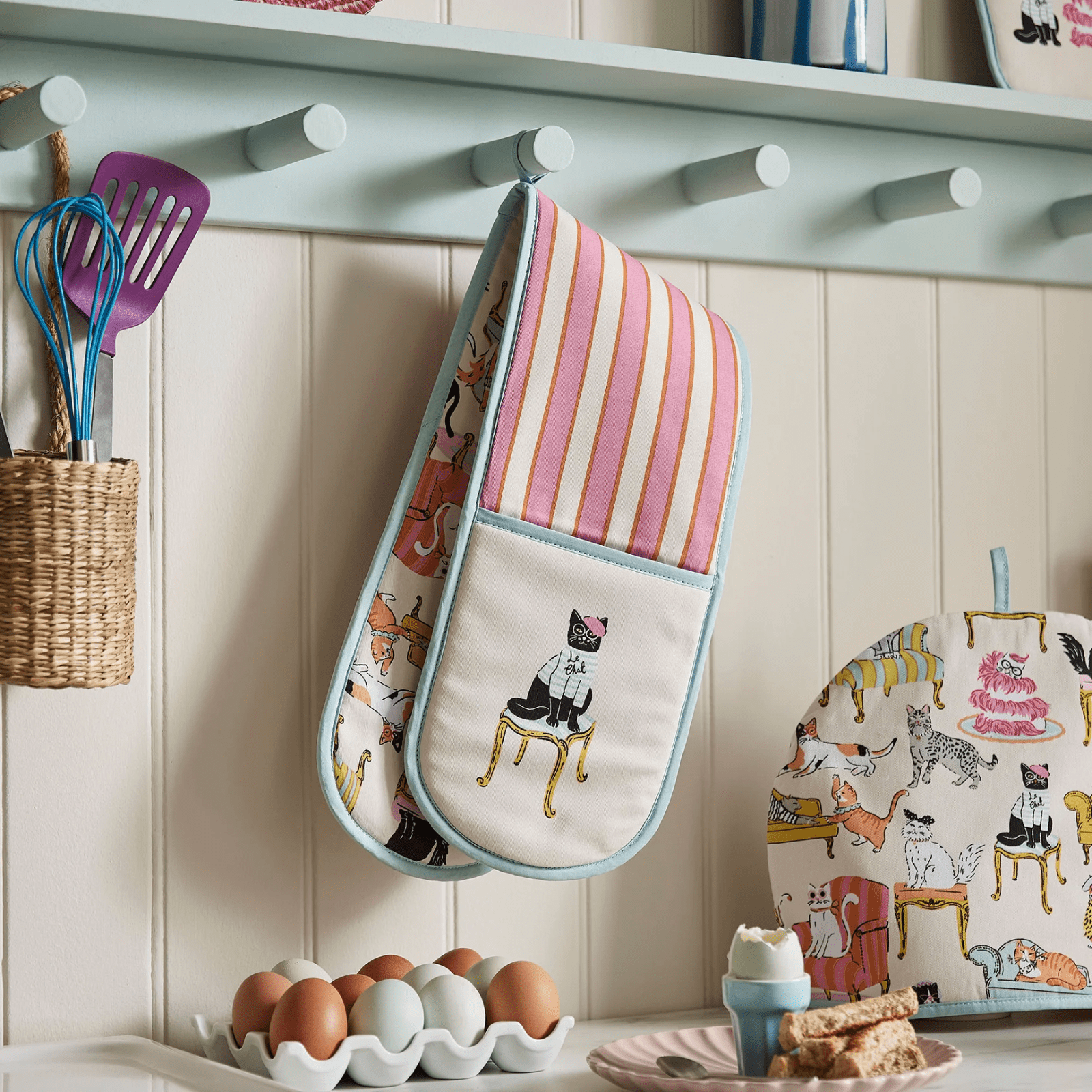 Ulster Weavers Double Oven Glove Cool Cats