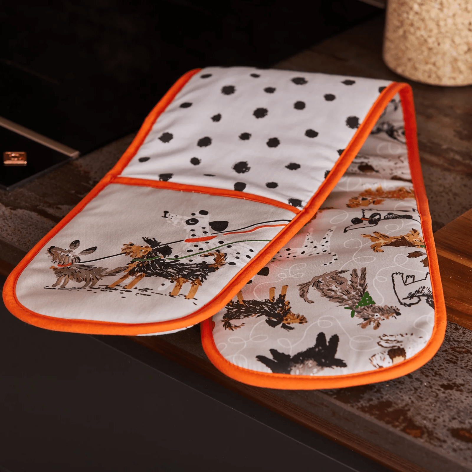 Ulster Weavers Double Oven Glove Dog Days