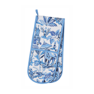Ulster Weavers Double Oven Glove India Blue
